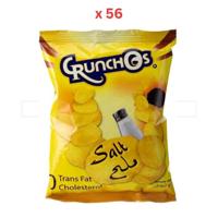 Crunchos Chips Salted Natural Potatoes 25G Pack Of 56