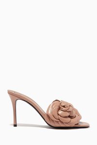 Valentino Garavani 03 Rose Edition Atelier Mules in Nappa