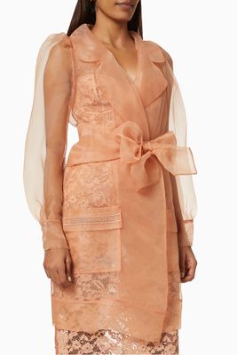 Long Blouse in Organza Long Blouse in Organza