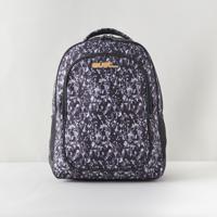 MUST Printed Backpack with Zip Closure - 32x18x43 cms