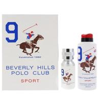 Beverly Hills Polo Club 9 Sport Gift Set 100Ml Edt + 175Ml Deo Spy