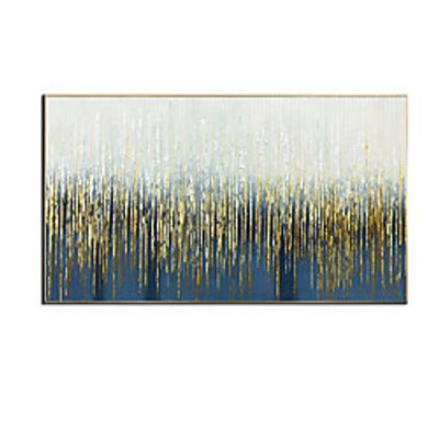 Oil Painting Hand Painted Vertical Abstract Landscape Comtemporary Modern Rolled Canvas (No Frame) miniinthebox