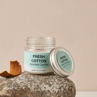 GLOO Fresh Cotton Glass Jar Candle