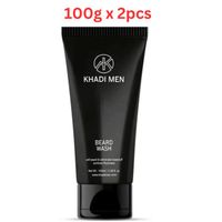 Khadi Men Beard Wash 100g (Pack Of 2) Khadi Men Beard Wash 100g (Pack Of 2)