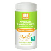 Nootie Waterless Shampoo Wipes, Cucumber Melon 70 Count