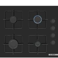 Bosch Series 4 Built-in Gas Hob 4 Zones - Black (POP6C6P30M)