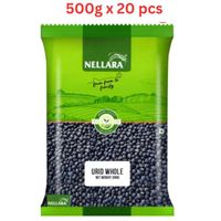Nellara Urid Whole 500Gm (Pack of 20)