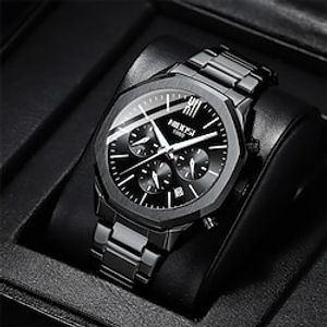 NIBOSI New 2023 Mens Watches Top Brand Luxury Business Gold Watch Men Fashion Wrist Watch For Men Chronograph Lightinthebox