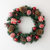 Christmas Decorations Christmas Balls Shaped Balls Flower Rings Door Hanging Shopping Malls Home Display Windows Atmosphere Decoration And Layout miniinthebox - thumbnail
