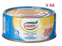 Goody Light Meat Tuna In Brine Water 160gm Carton of 48 Packs