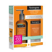 Neutrogena Visibly Clear Pack Moisturizing Cream + Cleansing Gel