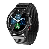 M98 Smartwatch Fitness Watch Bluetooth IP 67 Touch Screen Heart Rate Monitor Blood Pressure Measurement ECGPPG Stopwatch Pedometer 36mm Watch Case for Android iOS  Sports  Calories Burned Lightinthebox - thumbnail