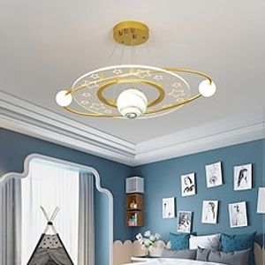 LED Ceiling Light 5565 cm Circle Design Single Design Chandelier Acrylic Artistic Style Modern Style Stylish Painted Finishes LED Modern 220-240V Lightinthebox