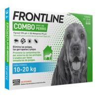 Frontline Flea & Tick Spot On Combo For Dogs & Home Protection Medium - 3 Pipettes