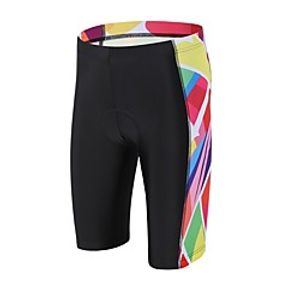 Miloto Men's Women's Cycling Padded Shorts Bike Padded Shorts / Chamois Pants Bottoms 3D Pad Sports Spandex Lycra Black Clothing Apparel Bike Wear / High Elasticity miniinthebox