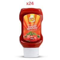 Super Chef Tomato Ketchup Top Down 340Gm (Pack Of 24)