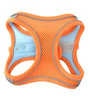 Helepet No Pull Dog Mesh Harness Orange Medium