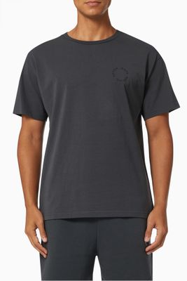 Korean T-shirt in Organic Cotton Jersey Korean T-shirt in Organic Cotton Jersey