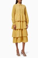 Tiered Midi Dress - thumbnail