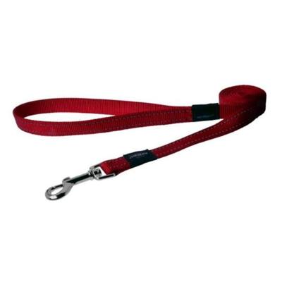 Rogz Utility Reflective Stitching Dog Leash Red - Large