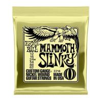 Ernie Ball 2214 Mammoth Slinky Electric Guitar Strings - Nickel Wound (12-62 Gauge)