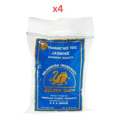 Golden Swan Jasmine Rice 5Kg Pack of 4