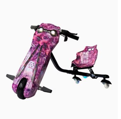 Megastar Megawheels Dragonfly Drifting Electric Scooter 36 V 3 Wheels With Key Start - Purple (UAE Delivery Only) Megastar Megawheels Dragonfly Drifting Electric Scooter 36 V 3 Wheels With Key Start - Purple (UAE Delivery Only)