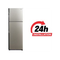 Hitachi 253L Inverter Refrigerator Brilliant Silver - thumbnail