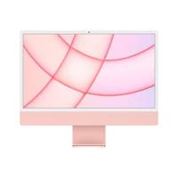 Apple iMac M1 chip with 8-Core CPU and 8-Core GPU 8GB, 256GB 24" Desktop Arabic and English, Pink