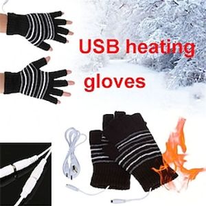 Outdoor Winter Electric Heating Gloves Thermal USB Heated Gloves Electric Heating Glove Heated Gloves miniinthebox