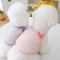 Dog Cat Vest Flower / Floral Fashion Cute Sports Casual / Daily Dog Clothes Puppy Clothes Dog Outfits Soft Purple Red Yellow Costume for Girl and Boy Dog Cloth XS S M L XL 2XL miniinthebox Dog Cat Vest Flower / Floral Fashion Cute Sports Casual / Daily Dog Clothes Puppy Clothes Dog Outfits Soft Purple Red Yellow Costume for Girl and Boy Dog Cloth XS S M L XL 2XL miniinthebox