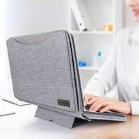 Laptop Briefcases 12 14 15.6 inch, Waterpoof Shockproof, Fit for Macbook Air Pro, HP, Dell, Lenovo, Asus, Acer, Chromebook Notebook, Oxford Cloth Solid Color, for Office  Schools miniinthebox - thumbnail