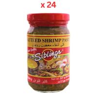 Siblings Sauteed Shrimp Paste Spicy 227G Pack of 24