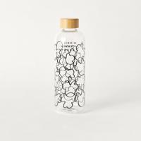 Stor Minnie Mouse Print Water Bottle with Screw Lid