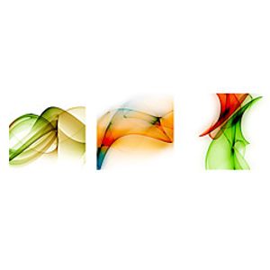 3 Panels Wall Art Poster Prints Painting Artwork Picture HD Inkjet Printing Self Adhere Decorative Painting Modern Abstraction Home Decoration Waterproof Dcor Stretched No Frame Unframed miniinthebox