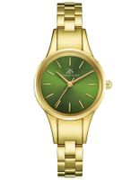Kenneth Scott Women's Analog Green Dial Watch - K22517-GBGH