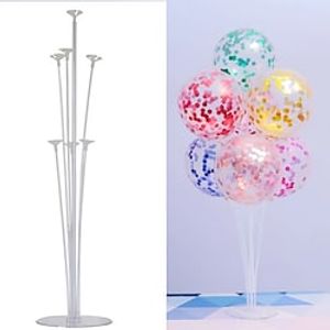 6set Birthday Balloon Stand Stick DIY Party Decoration Latex Balloons Table Floating Letter Balloons Supporting Rod(No balloons) Lightinthebox