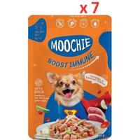 Moochie Dog Food Casserole With Duck - Boost Immune Pouch 85G (Pack of 7)