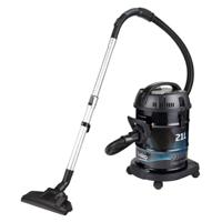 Beko Drum Vacuum Cleaner, 2400 Watts, 21L Capacity, SS Body, High Efficiency Filter, Crevice Tool, Carpet & Hard Floor Nozzle, Telescopic Aluminium Tube, Sponge Filter, Blower Function, 5m Cable, 4 wheels - VCC70322