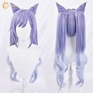 [hua cai] yuan shen ting ni kuaiyu carved sunny cosplay wig t-color gradient large volume custom-made miniinthebox