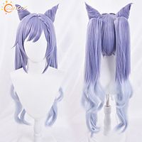 [hua cai] yuan shen ting ni kuaiyu carved sunny cosplay wig t-color gradient large volume custom-made miniinthebox - thumbnail