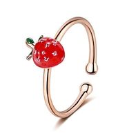 Ring For Women's Party Evening Gift Alloy Classic Fruit Lightinthebox - thumbnail