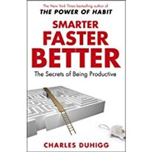 Smarter Faster Better The Secrets of Being Productive