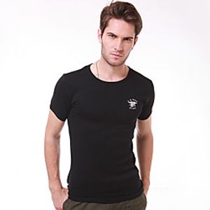 Men's T shirt Hiking Tee shirt Military Tactical Shirt Short Sleeve Tee Tshirt Top Outdoor Quick Dry Lightweight Breathable Sweat wicking Autumn  Fall Spring Summer White Black Green Fishing Lightinthebox