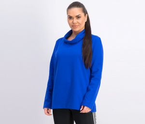 Womens Funnel Neck Top  Ultra Blue