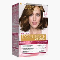 L'Oreal Paris Excellence 5.3 Light Golden Brown Triple Care Hair Colour