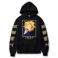 My Hero Academia / Boku No Hero Kaminari Denki Anime Cartoon Manga Print Harajuku Graphic Kawaii Hoodie For Men's Women's Adults' Hot Stamping Polyster miniinthebox - thumbnail