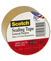 3M 1.88 X 54.6 Tan Seal Tape - thumbnail