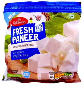 Haldirams Fresh Paneer Cubes 200Gm