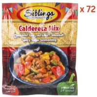 Siblings Caldereta Mix, 50 Gm Pack Of 72 (UAE Delivery Only)